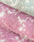 Cotton Lawn Dress Fabric - Vintage Flowers Dusky Green