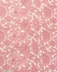 Cotton Lawn Dress Fabric - Vintage Flowers Dusky Rose