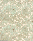 Cotton Lawn Dress Fabric - Vintage Flowers Dusky Green