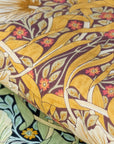 Pima Cotton Lawn Dress Fabric - Antique Floral Gold