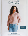 Page Hoodie by Chalk & Notch Patterns