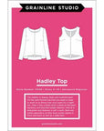 Grainline Studio - Hadley Top Sewing Pattern
