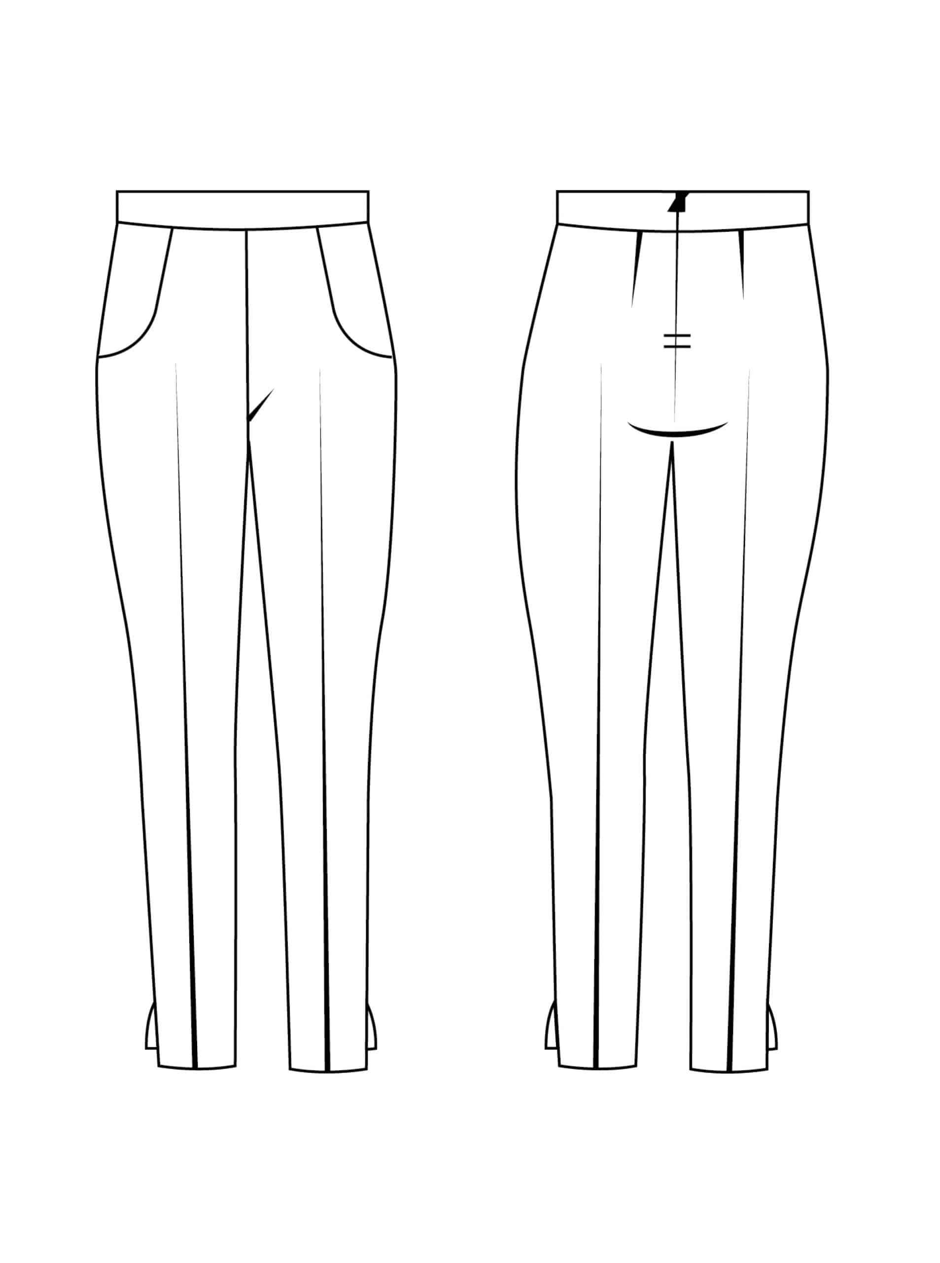 The Avid Seamstress - The City Trousers